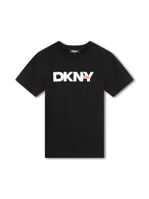 Foto van product T-shirt print DKNY zwart