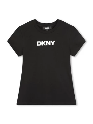 Foto van product T-shirt print DKNY zwart