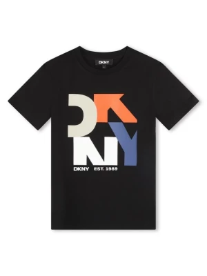 Foto van product T-shirt print DKNY zwart