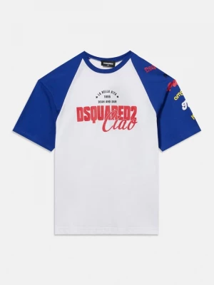 Foto van product T-shirt print Dsquared2 blauw