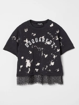 Foto van product T-shirt print Dsquared2 zwart