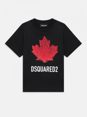 Foto van product T-shirt print Dsquared2 zwart