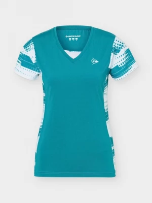 Foto van product T-shirt print Dunlop petrol