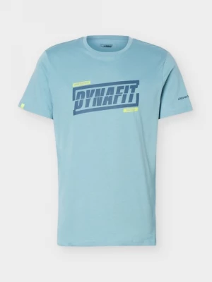Foto van product T-shirt print Dynafit lichtblauw