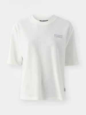 Foto van product T-shirt print EA7 Emporio Armani beżowy