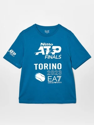 Foto van product T-shirt print EA7 Emporio Armani blauw