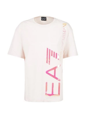 Foto van product T-shirt print EA7 Emporio Armani mauve