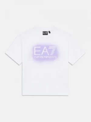 Foto van product T-shirt print EA7 Emporio Armani wit