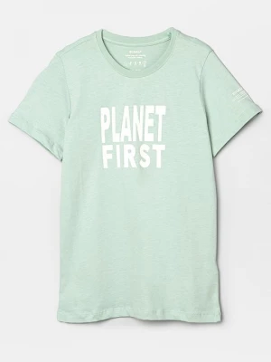 Foto van product T-shirt print ECOALF lichtgroen