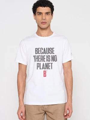 Foto van product T-shirt print ECOALF wit