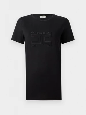 Foto van product T-shirt print Elisabetta Franchi zwart