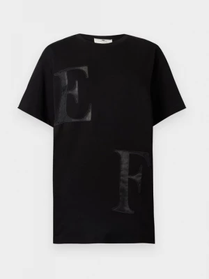 Foto van product T-shirt print Elisabetta Franchi zwart