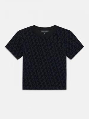 Foto van product T-shirt print Emporio Armani donkerblauw