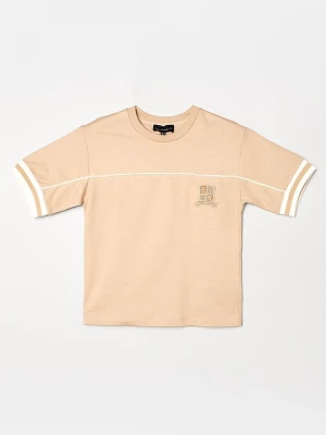 Foto van product T-shirt print Emporio Armani tan