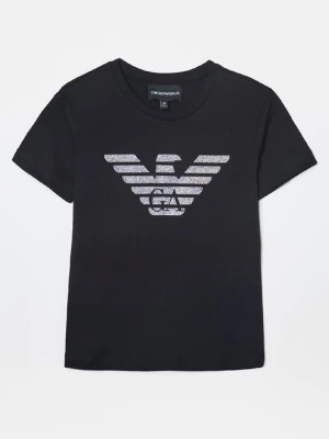 Foto van product T-shirt print Emporio Armani zwart