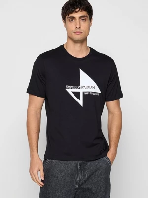 Foto van product T-shirt print Emporio Armani zwart