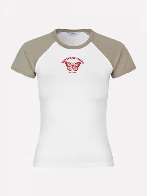 Foto van product T-shirt print Envii wit