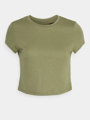 Foto van product T-shirt print Even&Odd Active By Zalando kaki