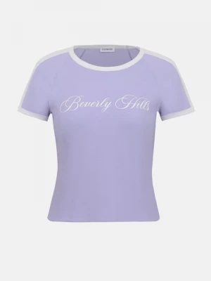 Foto van product T-shirt print Even&Odd By Zalando paars