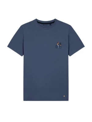 Foto van product T-shirt print Faguo blauw