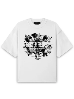 Foto van product T-shirt print FAVELA wit