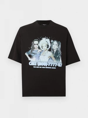 Foto van product T-shirt print FAVELA zwart