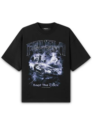 Foto van product T-shirt print FAVELA zwart