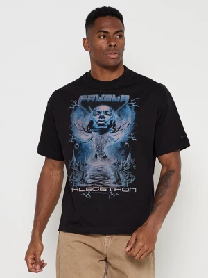 Foto van product T-shirt print FAVELA zwart