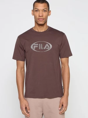 Foto van product T-shirt print Fila bruin