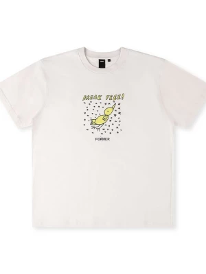 Foto van product T-shirt print Former beżowy