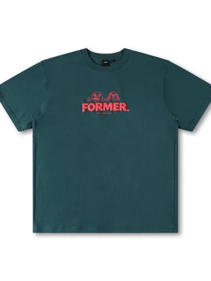 Foto van product T-shirt print Former wintergroen