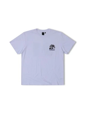 Foto van product T-shirt print Former wit