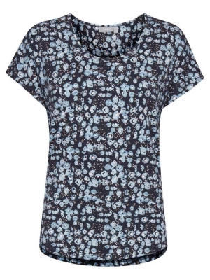 Foto van product T-shirt print Fransa blauw