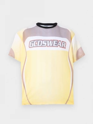 Foto van product T-shirt print GCDS geel