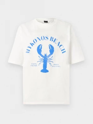 Foto van product T-shirt print Gina Tricot wit