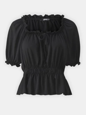 Foto van product T-shirt print Gina Tricot zwart