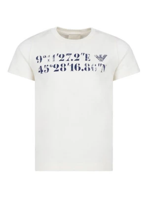 Foto van product T-shirt print Giorgio Armani wit