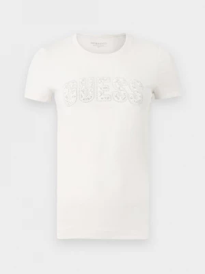 Foto van product T-shirt print Guess crème