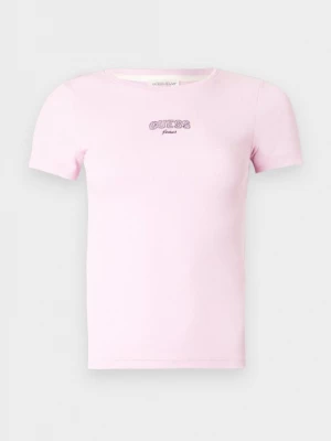 Foto van product T-shirt print Guess donkerroze