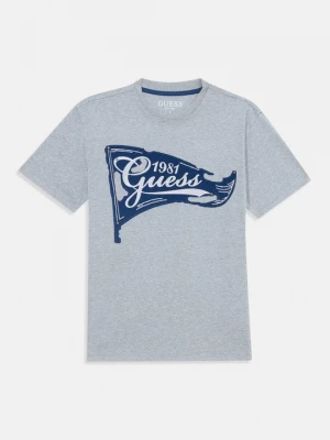 Foto van product T-shirt print Guess grijs
