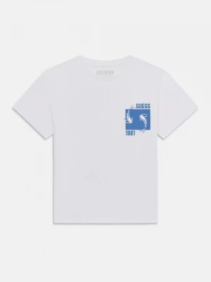 Foto van product T-shirt print Guess wit