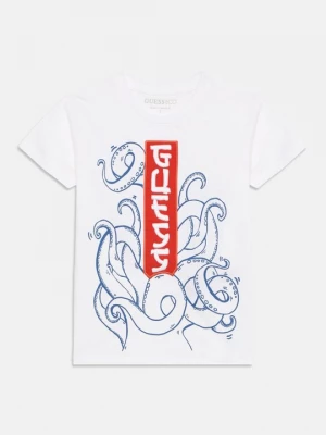 Foto van product T-shirt print Guess wit