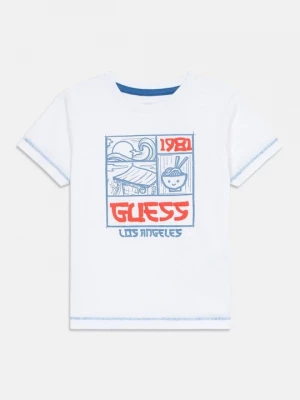 Foto van product T-shirt print Guess wit