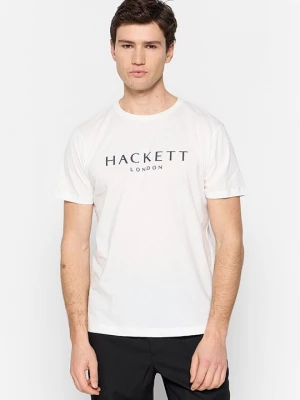 Foto van product T-shirt print Hackett London wit