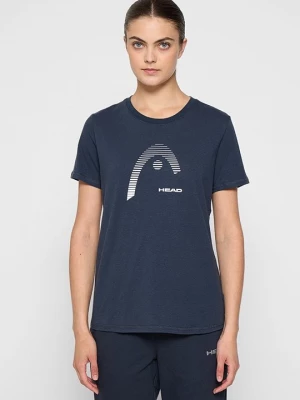 Foto van product T-shirt print Head donkerblauw