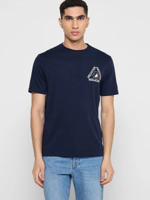 Foto van product T-shirt print HECHTER PARIS donkerblauw