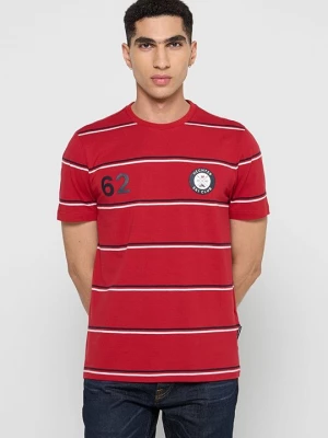 Foto van product T-shirt print HECHTER PARIS rood
