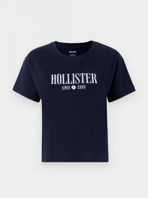 Foto van product T-shirt print Hollister Co. donkerblauw