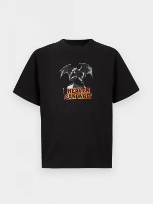 Foto van product T-shirt print HUF zwart