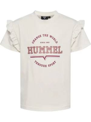 Foto van product T-shirt print Hummel crème
